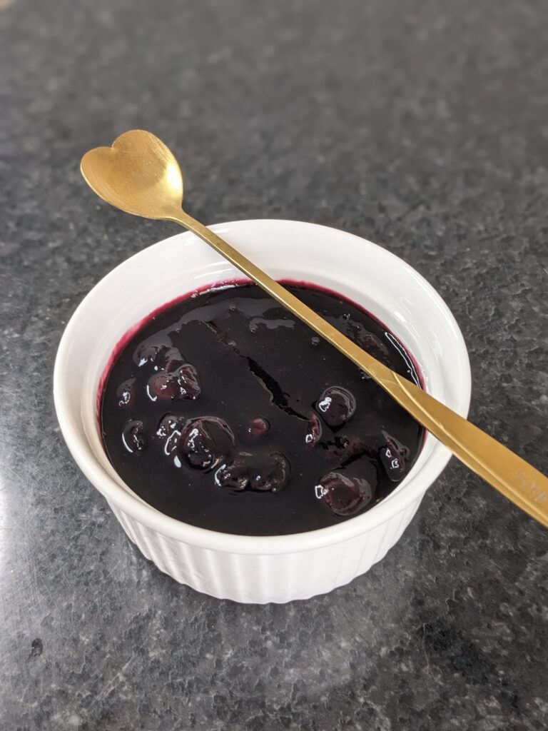 blueberry sauce