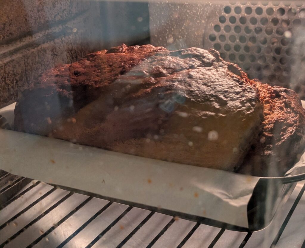 BANANA CINNAMON PROTEIN BREAD