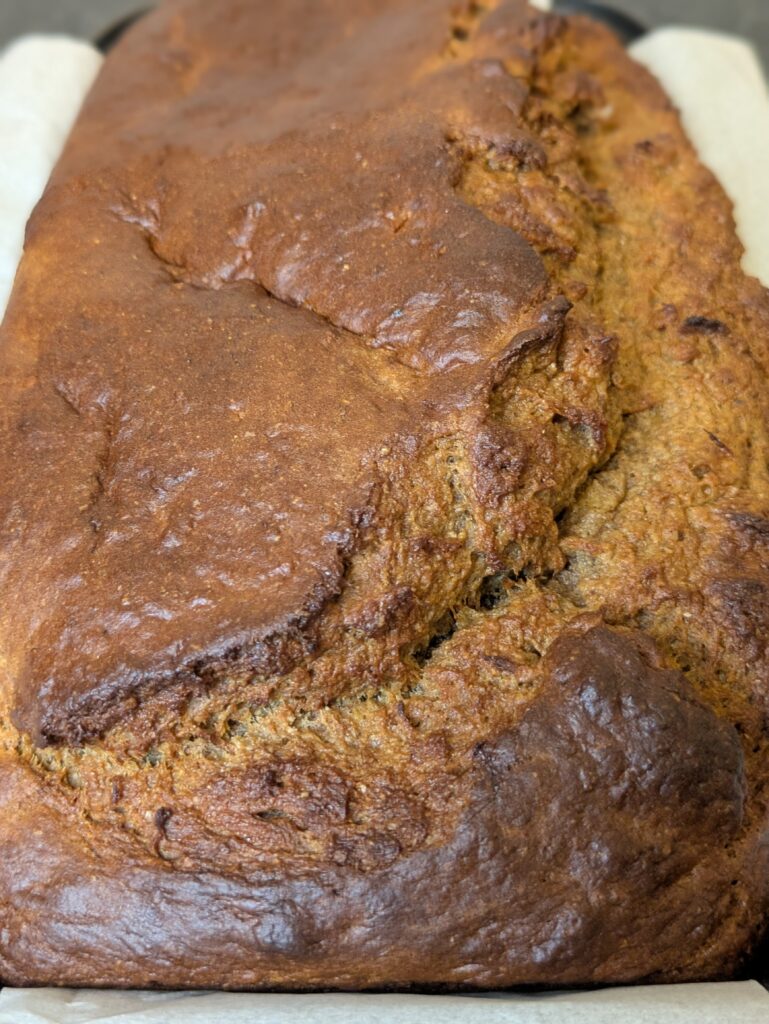 BANANA CINNAMON PROTEIN BREAD