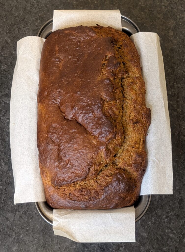 BANANA CINNAMON PROTEIN BREAD