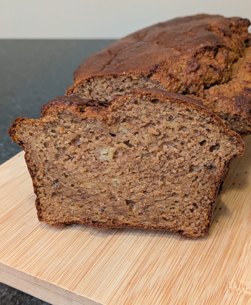 BANANA CINNAMON PROTEIN BREAD