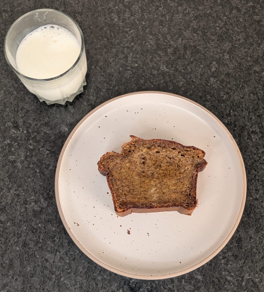 BANANA CINNAMON PROTEIN BREAD